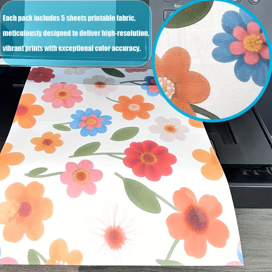 5pcs/10pcs Printable White Cot - Commercial Fabric Printing Machine review and price