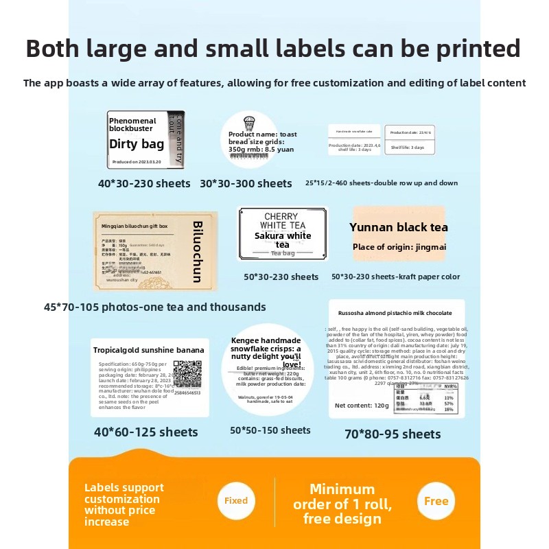 B3S Commercial Food Portable B - Barcode Printer review and price